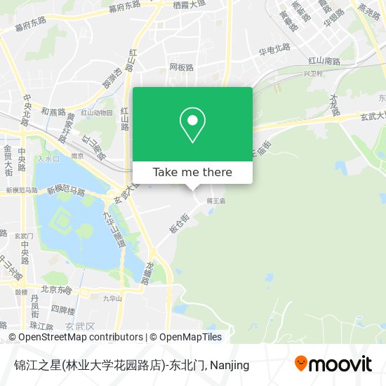 锦江之星(林业大学花园路店)-东北门 map