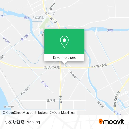 小菊烧饼店 map