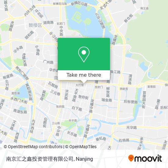 南京汇之鑫投资管理有限公司 map