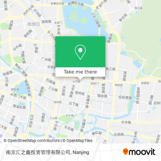 南京汇之鑫投资管理有限公司 map