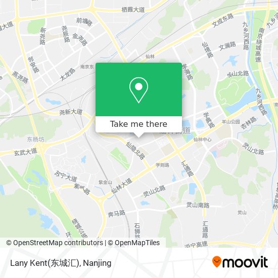 Lany Kent(东城汇) map
