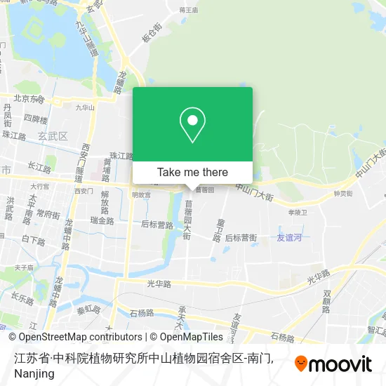 江苏省·中科院植物研究所中山植物园宿舍区-南门 map