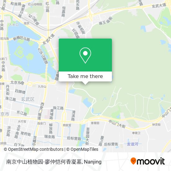 南京中山植物园-廖仲恺何香凝墓 map