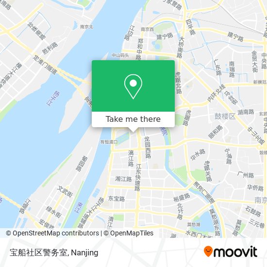 宝船社区警务室 map