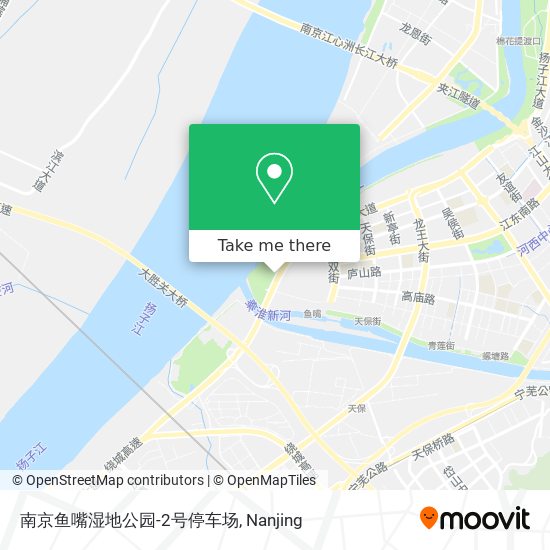 南京鱼嘴湿地公园-2号停车场 map