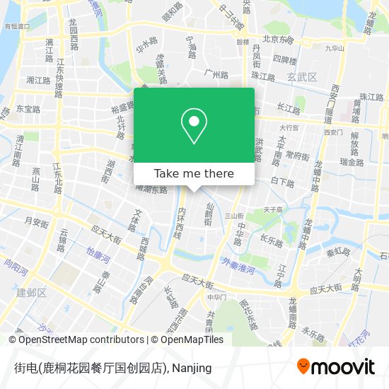 街电(鹿桐花园餐厅国创园店) map