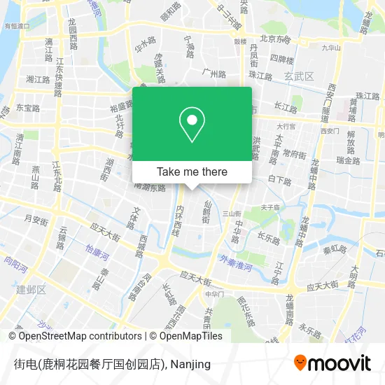 街电(鹿桐花园餐厅国创园店) map