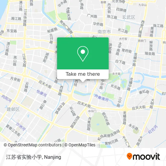 江苏省实验小学 map