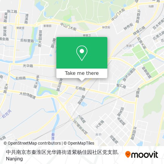 中共南京市秦淮区光华路街道紫杨佳园社区党支部 map