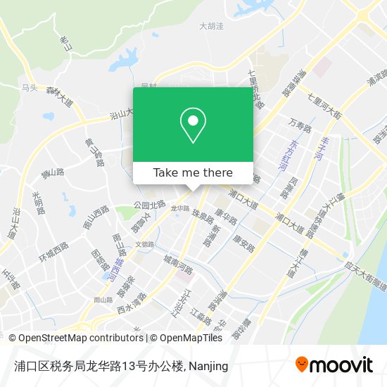 浦口区税务局龙华路13号办公楼 map