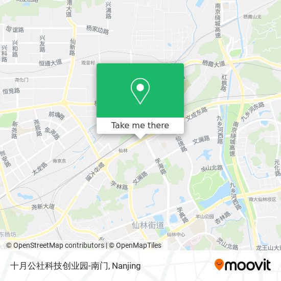 十月公社科技创业园-南门 map