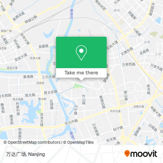 万达广场 map