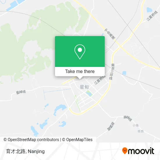 育才北路 map