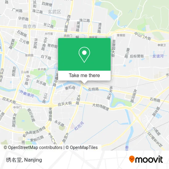 绣名堂 map