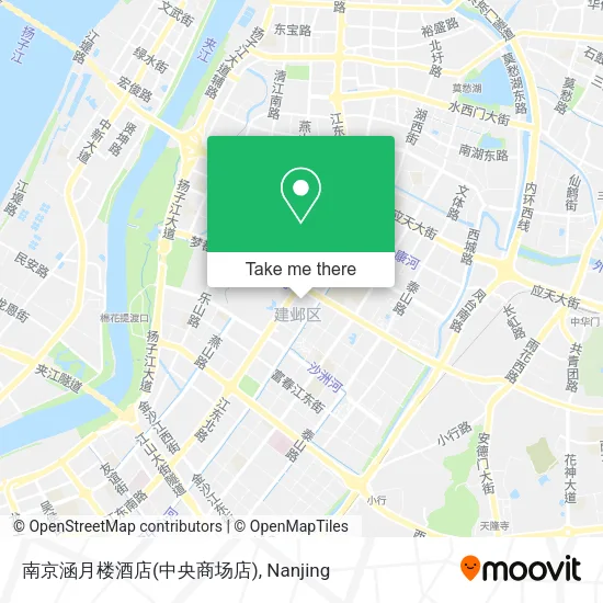 南京涵月楼酒店(中央商场店) map