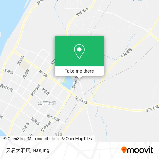 天辰大酒店 map