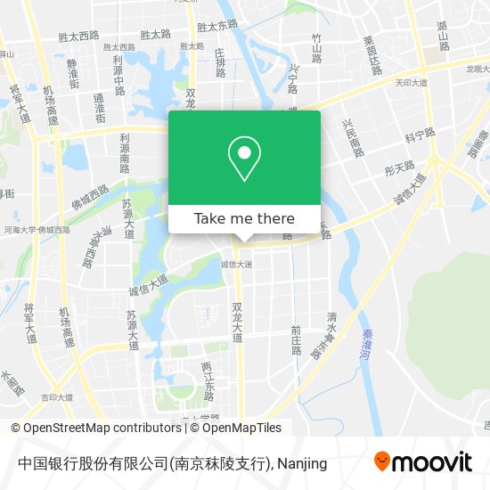 中国银行股份有限公司(南京秣陵支行) map