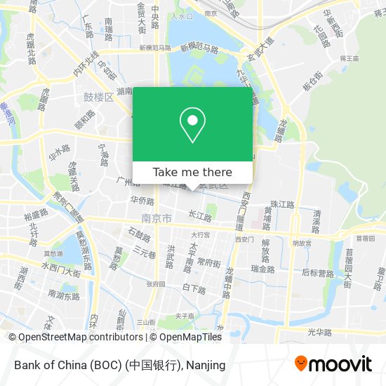 Bank of China (BOC) (中国银行) map
