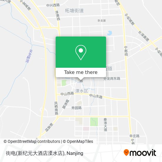 街电(新纪元大酒店溧水店) map