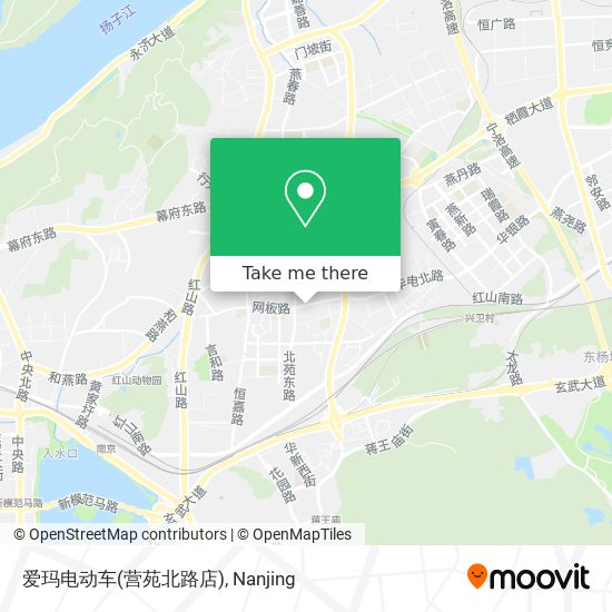 爱玛电动车(营苑北路店) map