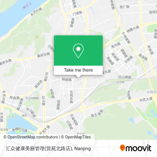 汇众健康美丽管理(营苑北路店) map