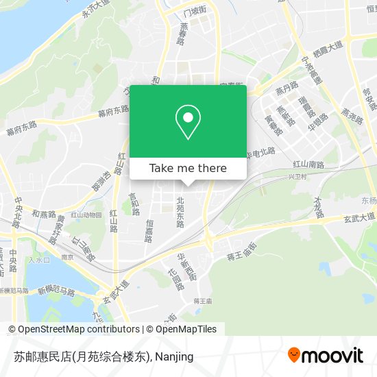 苏邮惠民店(月苑综合楼东) map
