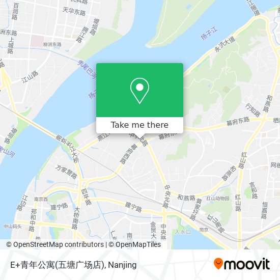 E+青年公寓(五塘广场店) map
