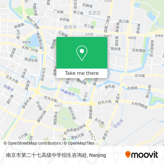 南京市第二十七高级中学招生咨询处 map