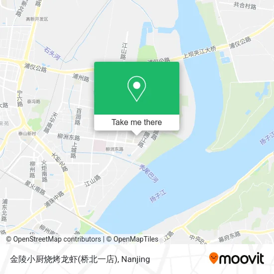 金陵小厨烧烤龙虾(桥北一店) map