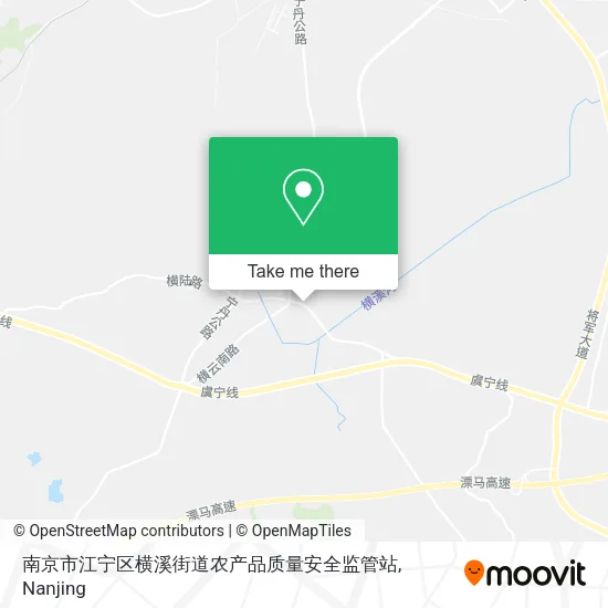 南京市江宁区横溪街道农产品质量安全监管站 map