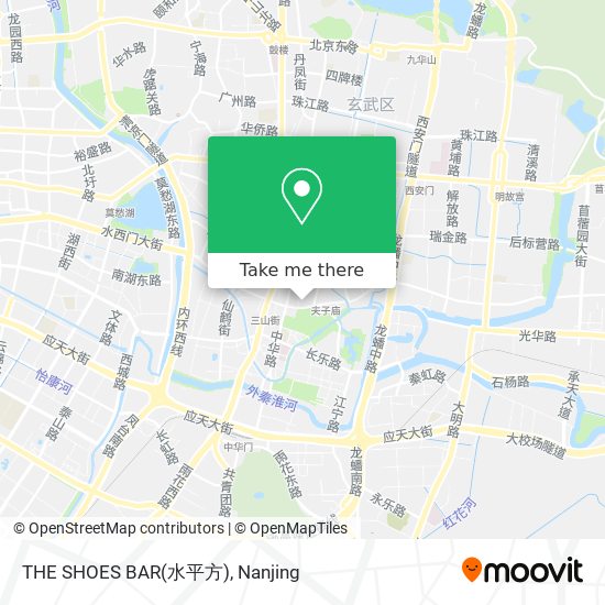 THE SHOES BAR(水平方) map