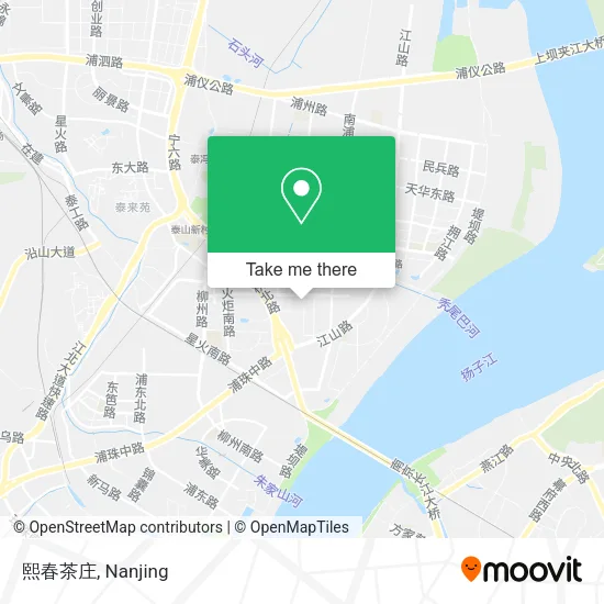 熙春茶庄 map