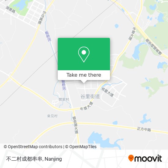 不二村成都串串 map
