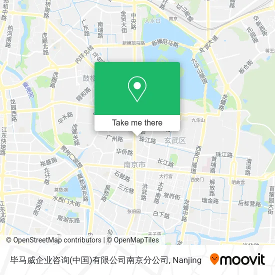 毕马威企业咨询(中国)有限公司南京分公司 map