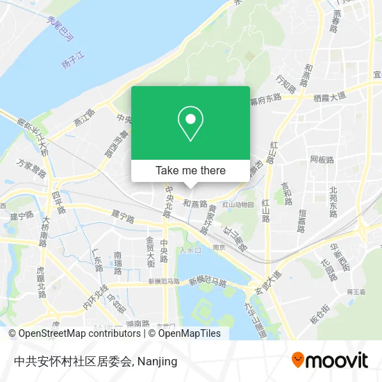 中共安怀村社区居委会 map
