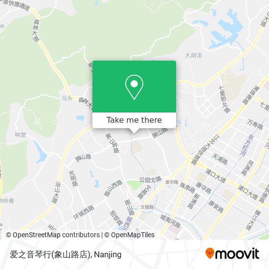 爱之音琴行(象山路店) map