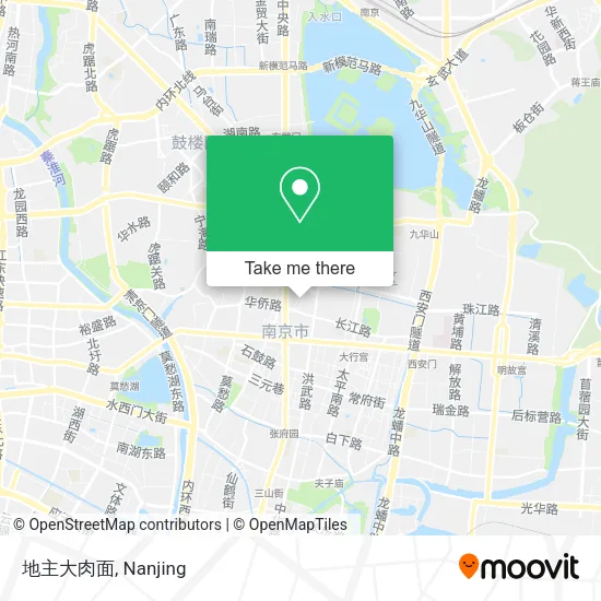 地主大肉面 map