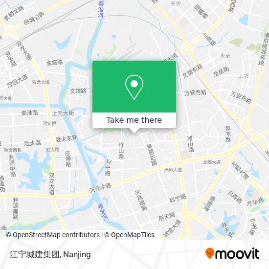 江宁城建集团 map