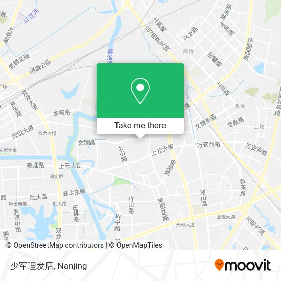 少军理发店 map
