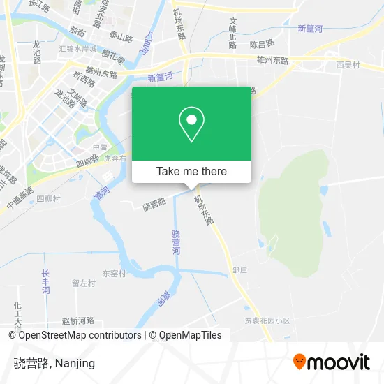 骁营路 map