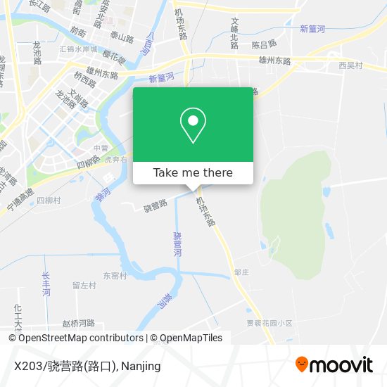 X203/骁营路(路口) map