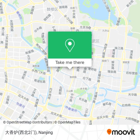 大香炉(西北2门) map