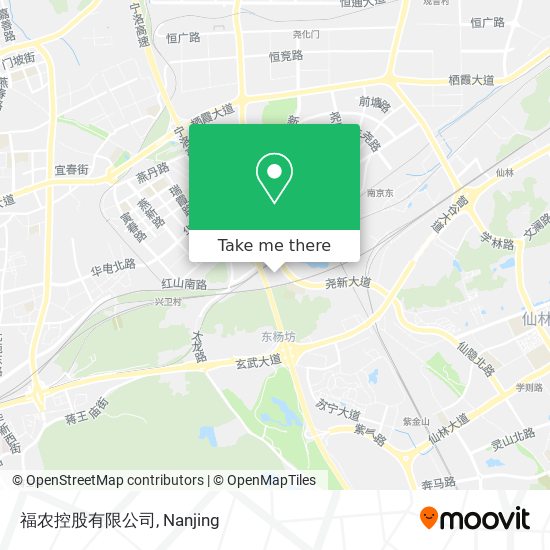 福农控股有限公司 map
