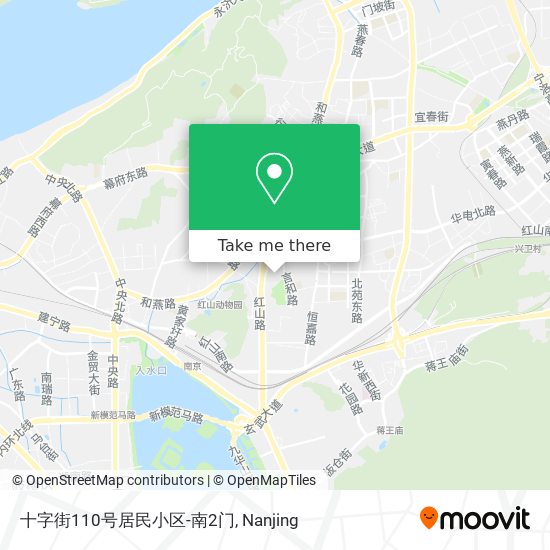 十字街110号居民小区-南2门 map