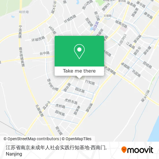 江苏省南京未成年人社会实践行知基地-西南门 map