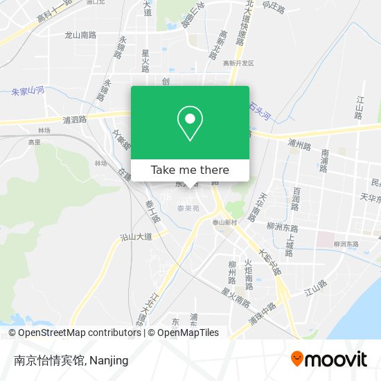 南京怡情宾馆 map