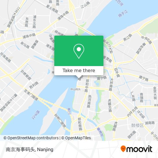 南京海事码头 map