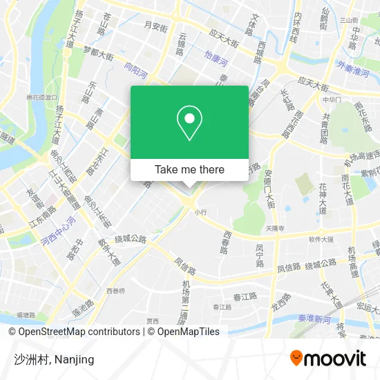 沙洲村 map