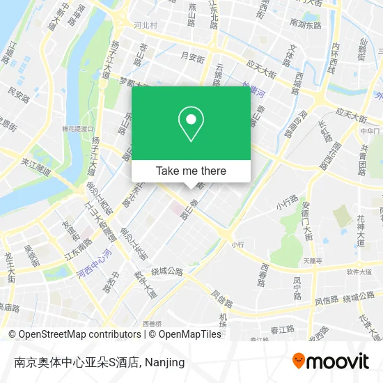 南京奥体中心亚朵S酒店 map