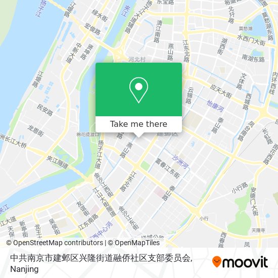 中共南京市建邺区兴隆街道融侨社区支部委员会 map